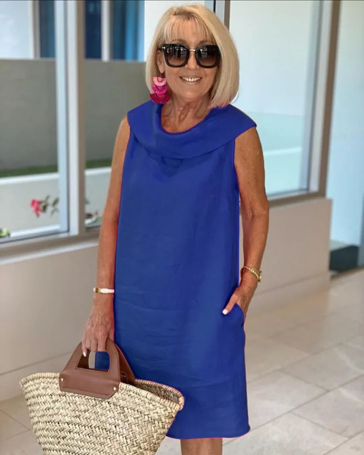 Juliette | Casual Sleeveless Round Neck Dress 2