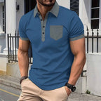 Lindo | Everyday Contrast Pocket Polo Shirt 2