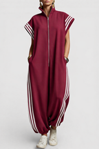Gillian | Stylish Sleeveless Zip Neck Jumpsuit 2