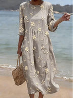 Simone | Elegant Ruffle Wrap Dress 1