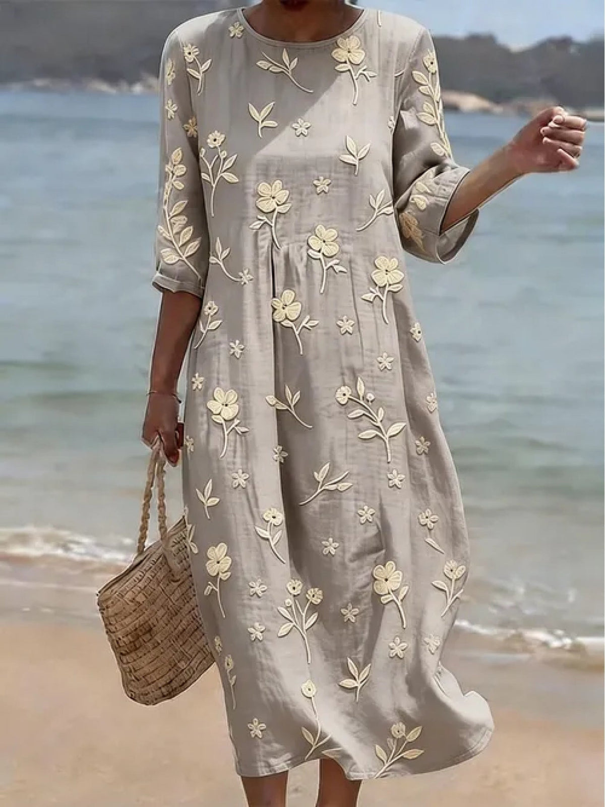 Simone | Elegant Ruffle Wrap Dress 1
