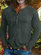 Dominic | Stylish Textured Button Up Shirt 2
