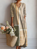Dilara | MultiColor Patch Everyday Comfort Dress 1