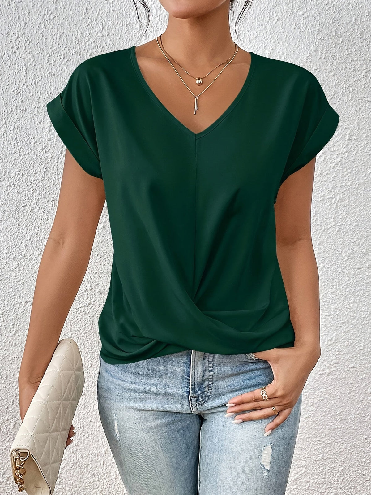 Aria | Casual V-Neck Everyday Top 5