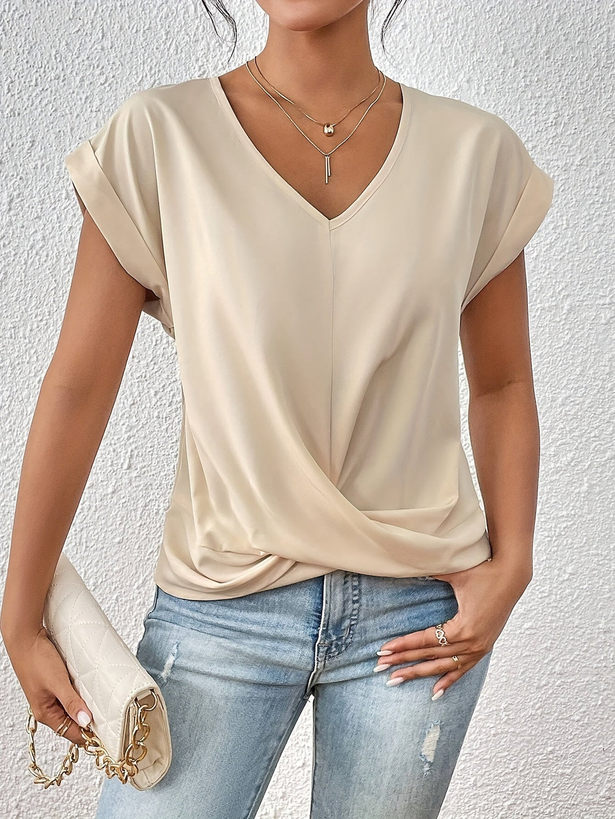 Aria | Casual V-Neck Everyday Top 8