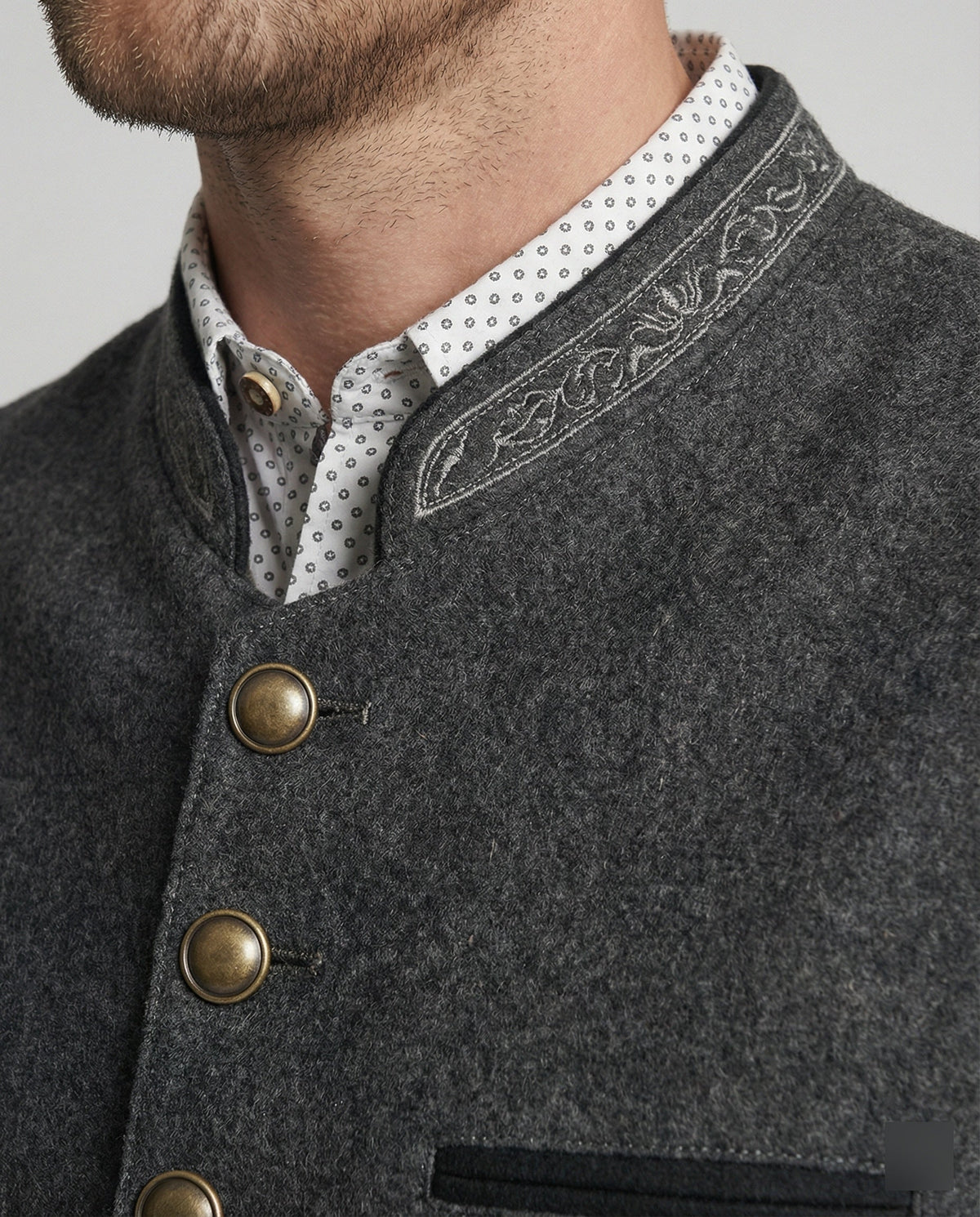 Conrad | Traditional Stand-Collar Waistcoat 3