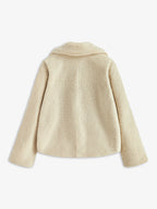 Women's Teddy Coat Relaxed Fit with Collared Neckline 3