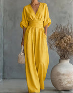 Genevieve | Elegant Wide-Leg Jumpsuit 11