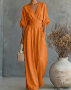 Genevieve | Elegant Wide-Leg Jumpsuit 13