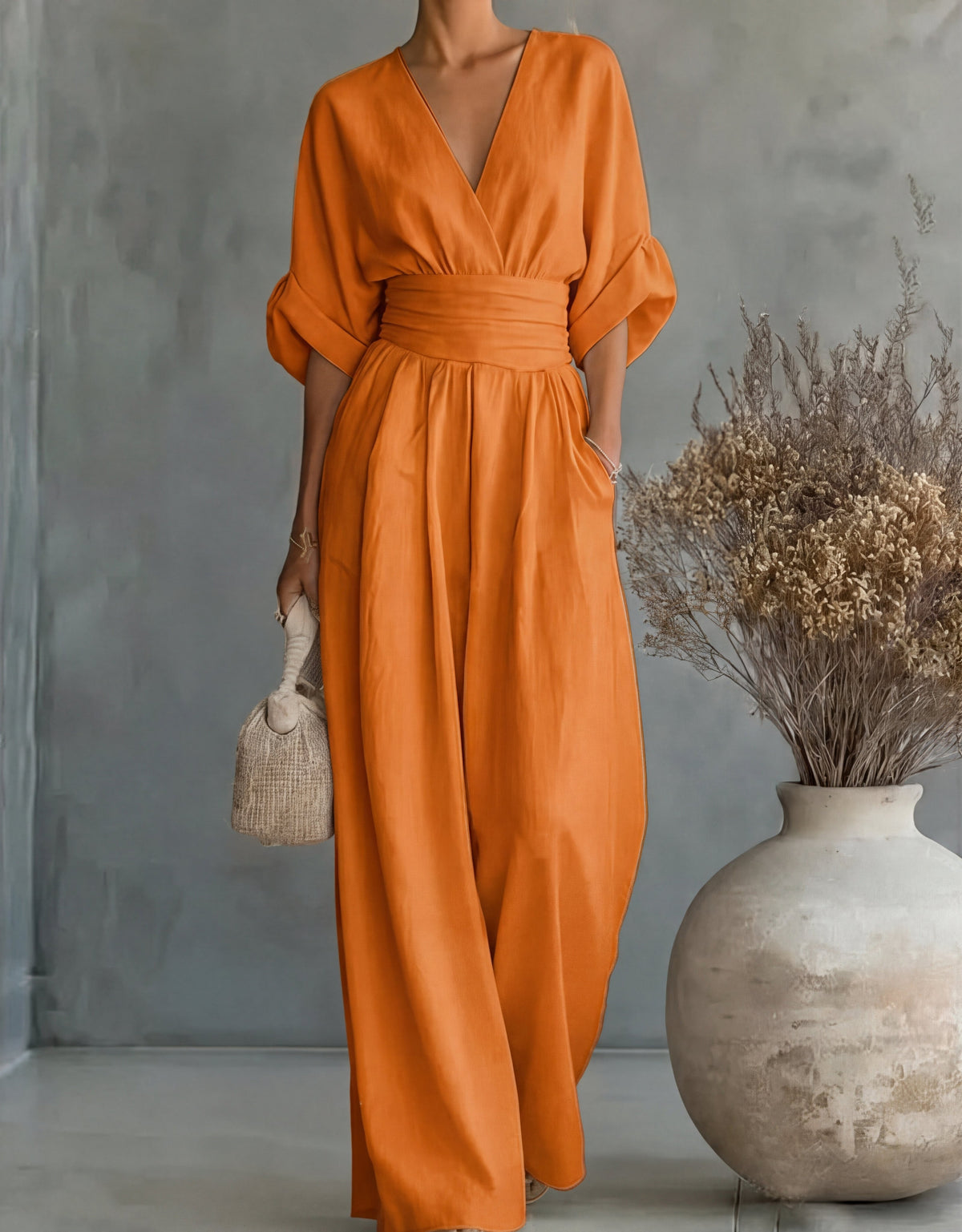 Genevieve | Elegant Wide-Leg Jumpsuit 13