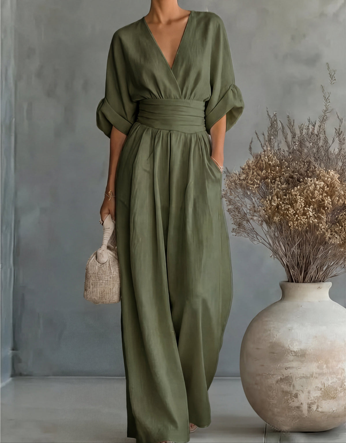 Genevieve | Elegant Wide-Leg Jumpsuit 15