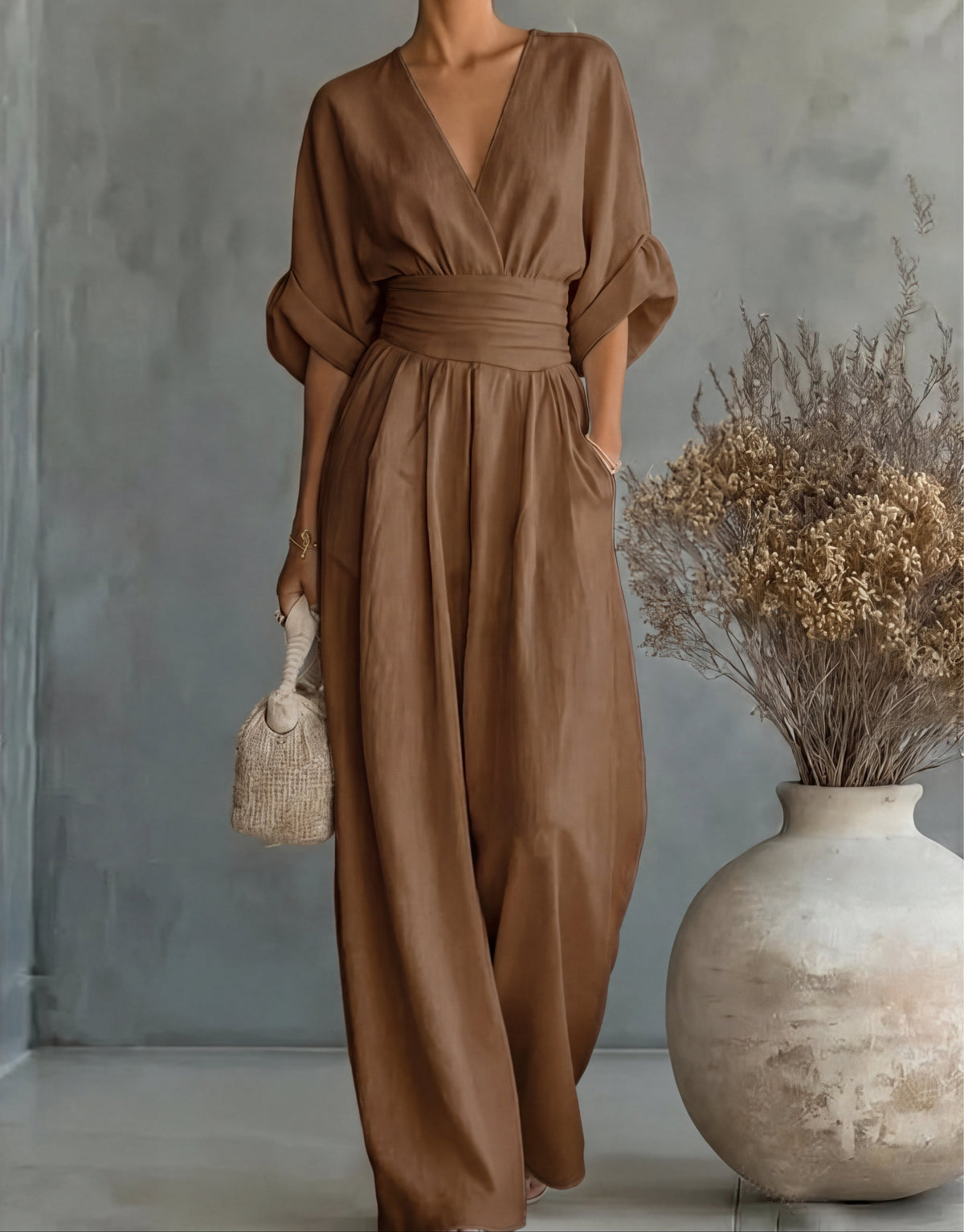 Genevieve | Elegant Wide-Leg Jumpsuit 16