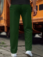 Men's Drawstring Athletic Pants with Side Pockets 8
