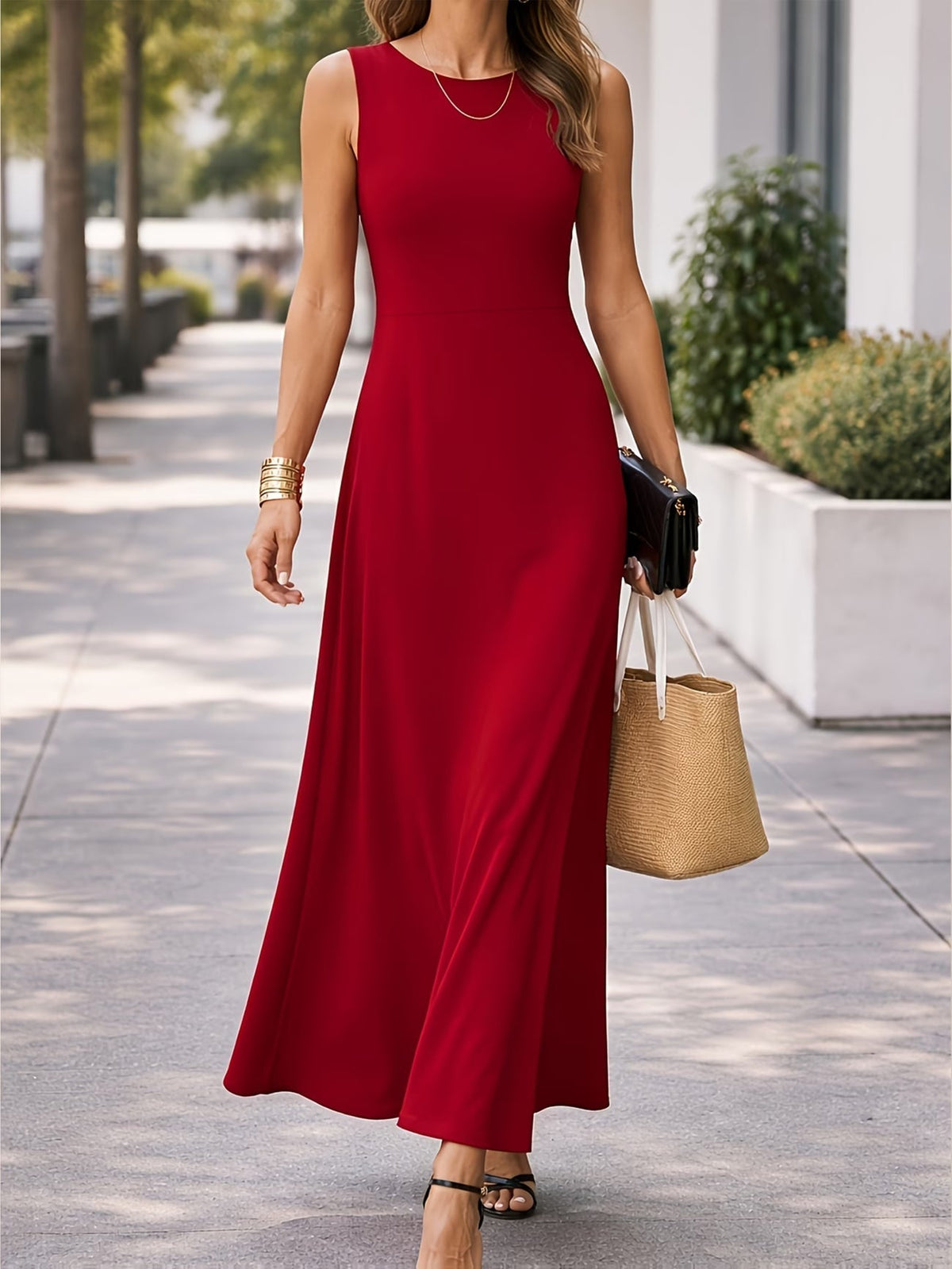 Ciara | Casual Sleeveless Maxi Tank Dress 5