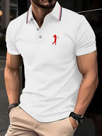 Laurence | Casual Short-Sleeve Golf Printed Shirt 1