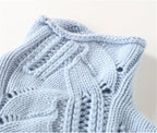 Women's Cable-Knit Turtleneck Sweater Relaxed Fit 4