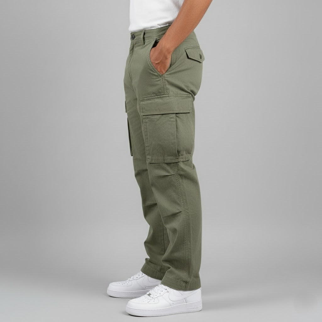 Dennis | Streetwear Relaxed Fit Cargo Pants 6