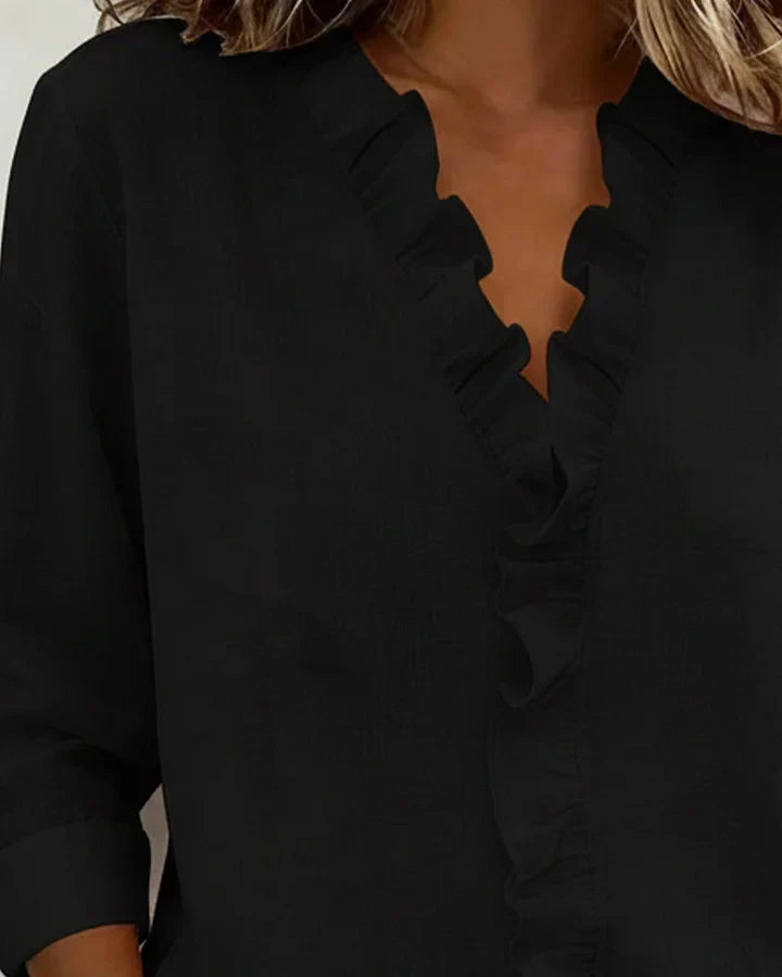 Althea | Lightweight V-Neck Blouse 6