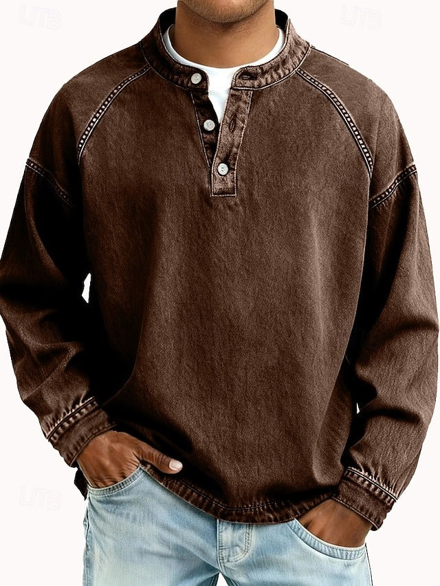 Dorian | Casual Vintage Long Sleeve Shirt 8