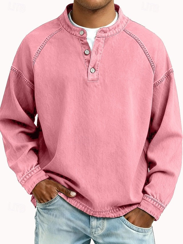 Dorian | Casual Vintage Long Sleeve Shirt 9