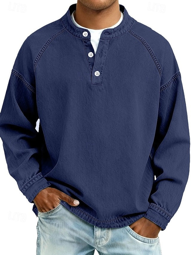 Dorian | Casual Vintage Long Sleeve Shirt 10