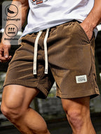 Arthuro | Casual Corduroy Lace Shorts 6