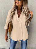 Fia | Button-Up Long Sleeve Shirt 2