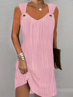 Maurice | Stylish V-Neck Sleeveless Dress 5