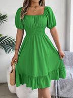 Mariselle | Stylish Puff Sleeves Dress 3