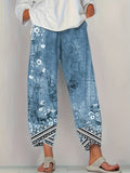 Amanda | Classic Vintage Floral Pants 3