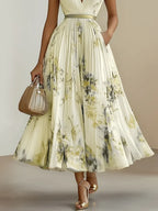 Molly | Elegant Sleeveless Long V-Neck Dress 7
