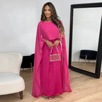 Rhianna | Stylish Long Cape Maxi Dress 2
