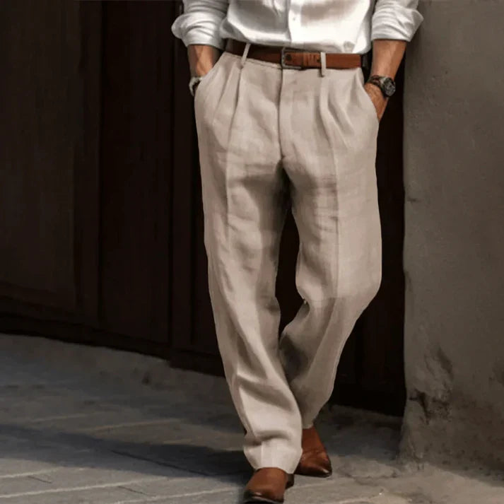 Thomas | Casual Baggy Suit Pants 4