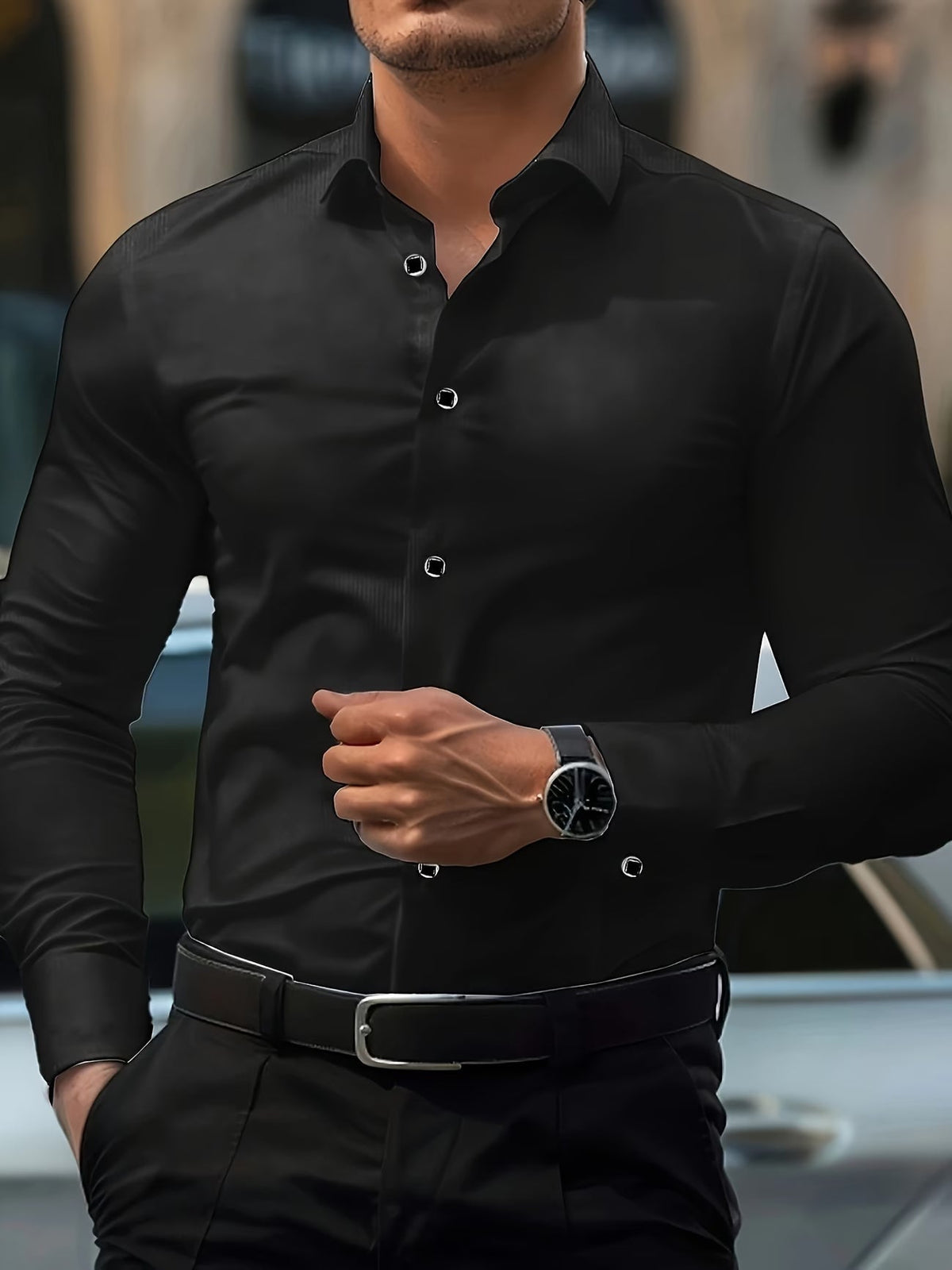 Arvid | Classic Long Sleeve Everyday Shirt 5