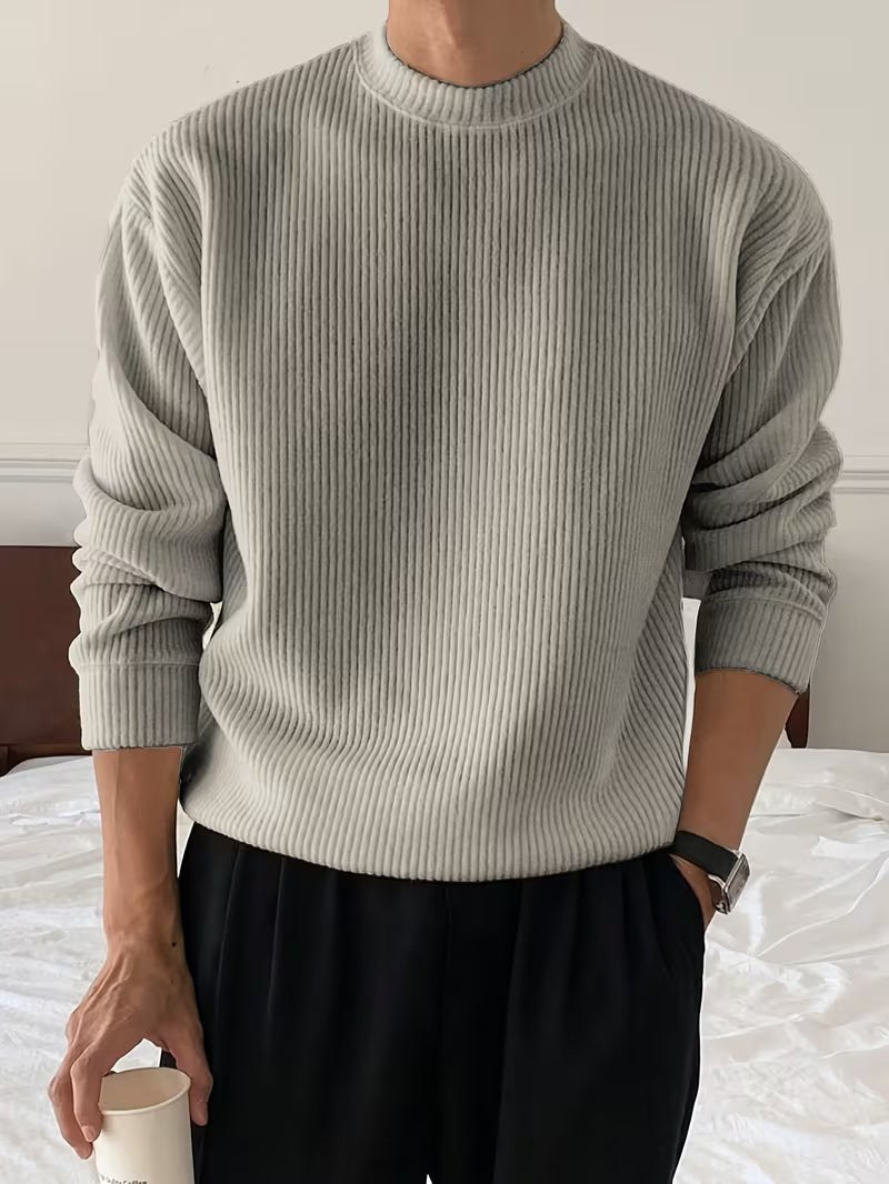 Harry | Knitwear Long Sleeve Ribbed Shirt 2