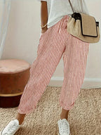 Darcie | Striped Wide-Leg Casual Pants 2
