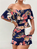 Tamzin | Floral Off-Shoulder Summer Dress 1