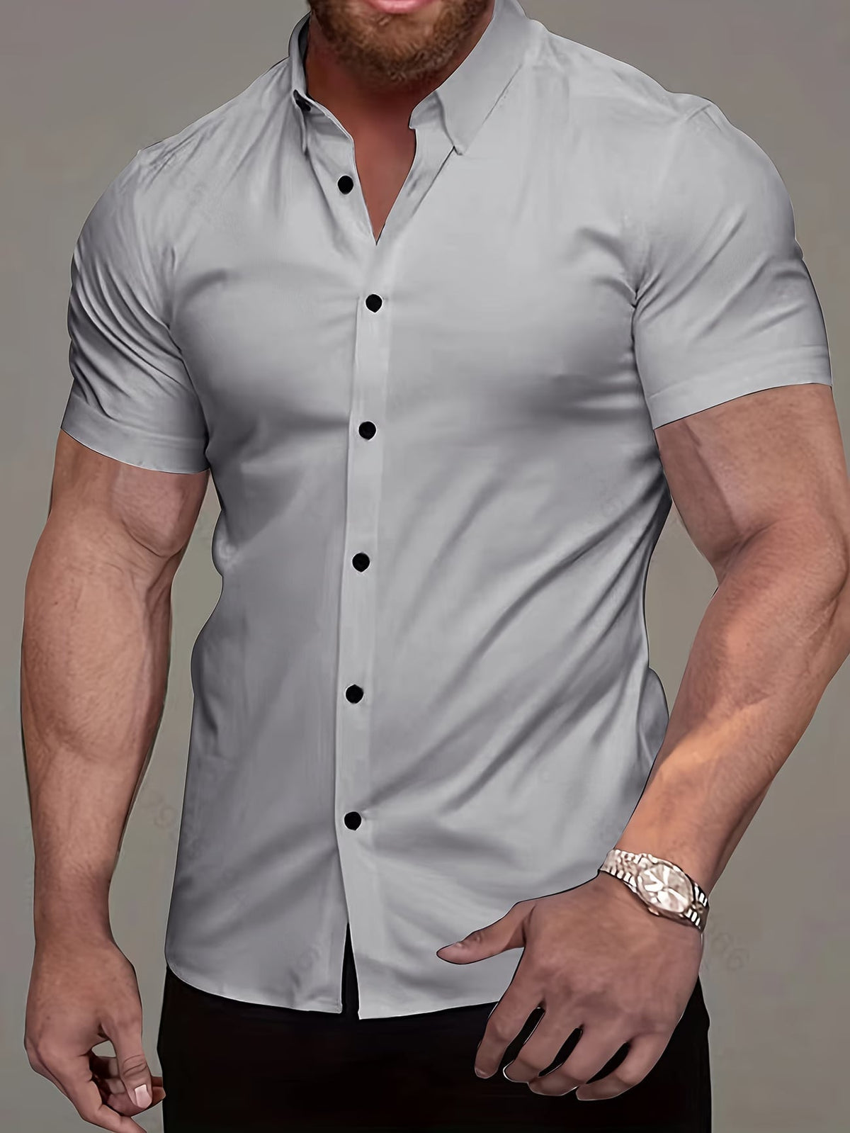 Ashton | Classic Muscle Button Shirt 5