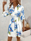 Adira | Stylish Floral Button Dress 1