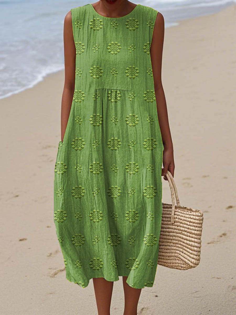 Dahlia | Elegant Summer Pocket Dress 1