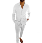 Westley | Timeless Long Sleeve and Fitted Pant Set 5
