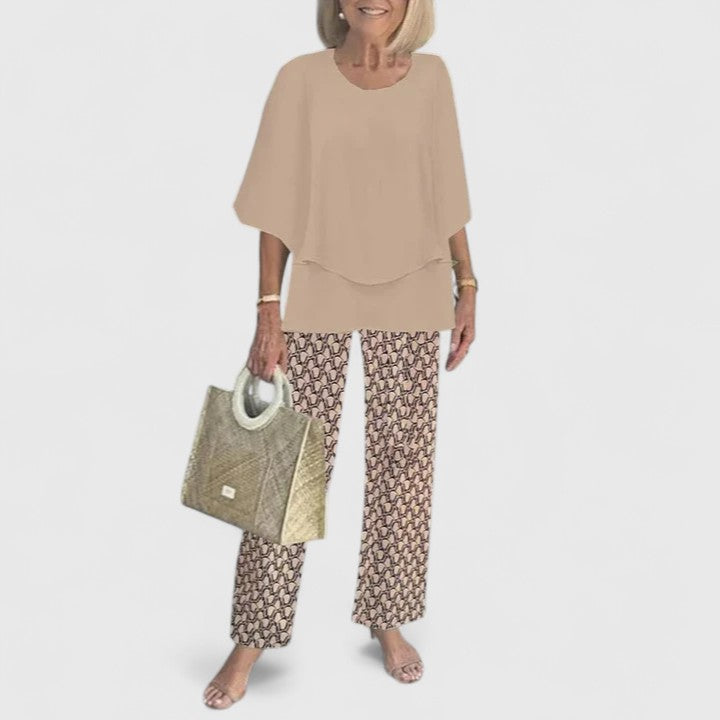 Jacqueline | Sophisticated Loose Two-Piece Set 15
