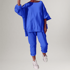 Winona | Classic Oversized Blouse and Pant Set 4