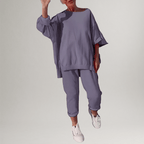 Winona | Classic Oversized Blouse and Pant Set 8