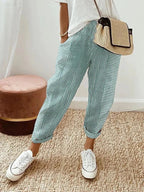 Rosie | Relaxed Striped Summer Pants 4