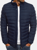 Men's Quilted Puffer Jacket with Full Zip 2
