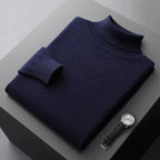 Men's Turtleneck Sweater Long Sleeve Relaxed Fit 3