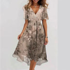 Camila | V-Neck Short Sleeve Summer Dress 4