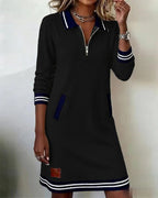 Colette | Chic Long Sleeve Collar Dress 6