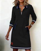 Colette | Chic Long Sleeve Collar Dress 7